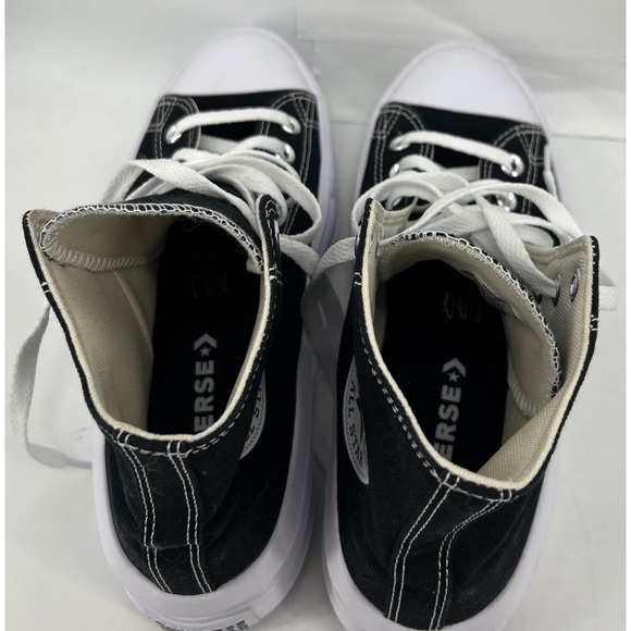 Converse CTAS Move Hi Canvas Platform Sneakers Black Women's Size 9 NEW - Picture 4 of 6